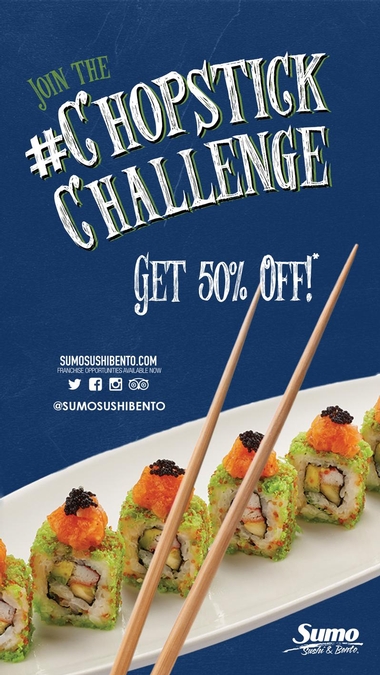 Join The Chop Stick Challenge!