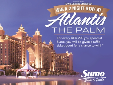 Win a 2 nights stay at Atlantis The Palm