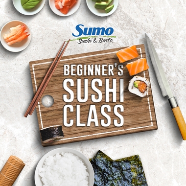 Beginner's Sushi Class at Media City