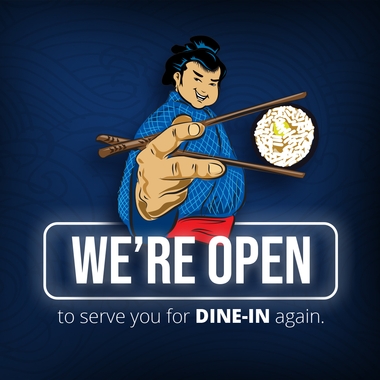 Dine-in is BACK!